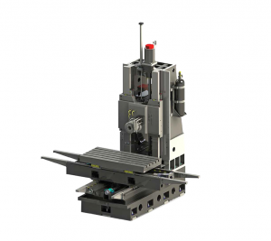 Horizontal machining center-Cross-slide structure