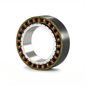 U160 series Large Hollow Shaft Frameless Direct‑Drive Motor, Outer diameter:160mm, Inner diameter:106mm Rated torque :9-32Nm, Motor height:25.9-60.9mm