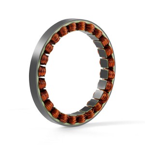 U160 series Large Hollow Shaft Frameless Direct‑Drive Motor, Outer diameter:160mm, Inner diameter:106mm Rated torque :9-32Nm, Motor height:25.9-60.9mm