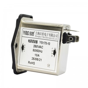 YB170 series power filter with fuse and switching IEC socket
