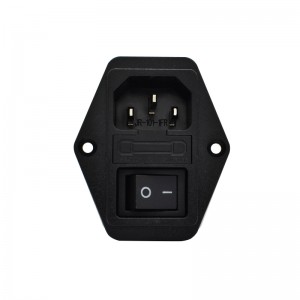 YB170 series power filter with fuse and switching IEC socket