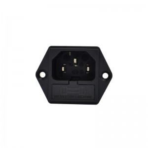 YB180 series IEC socket power filter with fuse