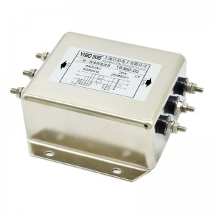 YB360 series single-section universal three-phase three-wire power supply filter