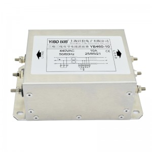 YB460 series dual section enhanced three-phase three-wire power filter