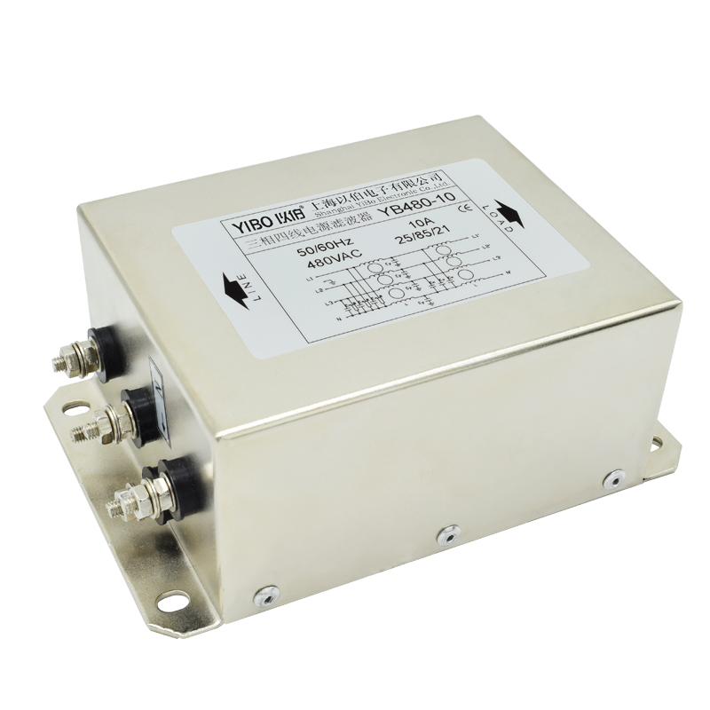 YB480 series two-section enhanced three-phase four-wire AC power supply filter Featured Image