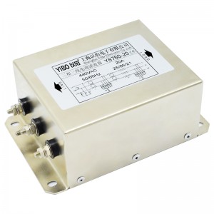 YB760 series three section high-performance three-phase three wire power filter