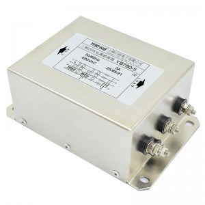 YB780 series three-section high-performance three-phase four-wire power supply filter