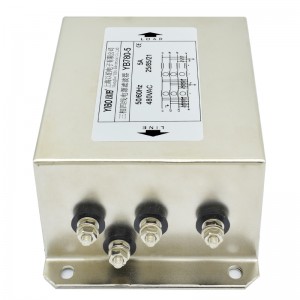 YB780 series three-section high-performance three-phase four-wire power supply filter